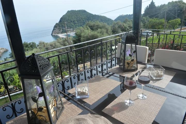 Villa Angela Panorama Palaiokastritsa Esterno foto