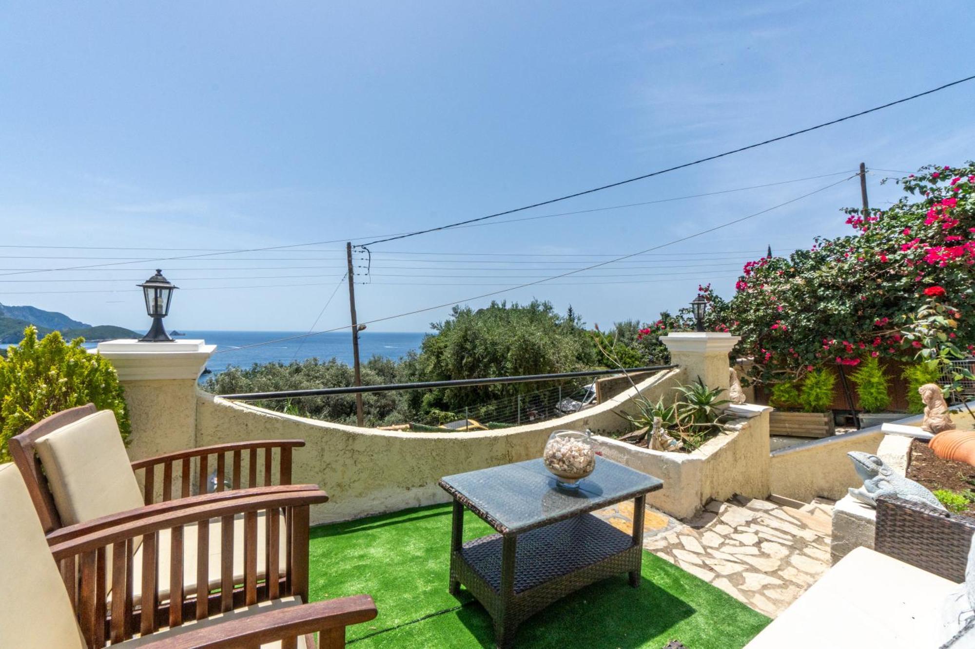 Villa Angela Panorama Palaiokastritsa Esterno foto