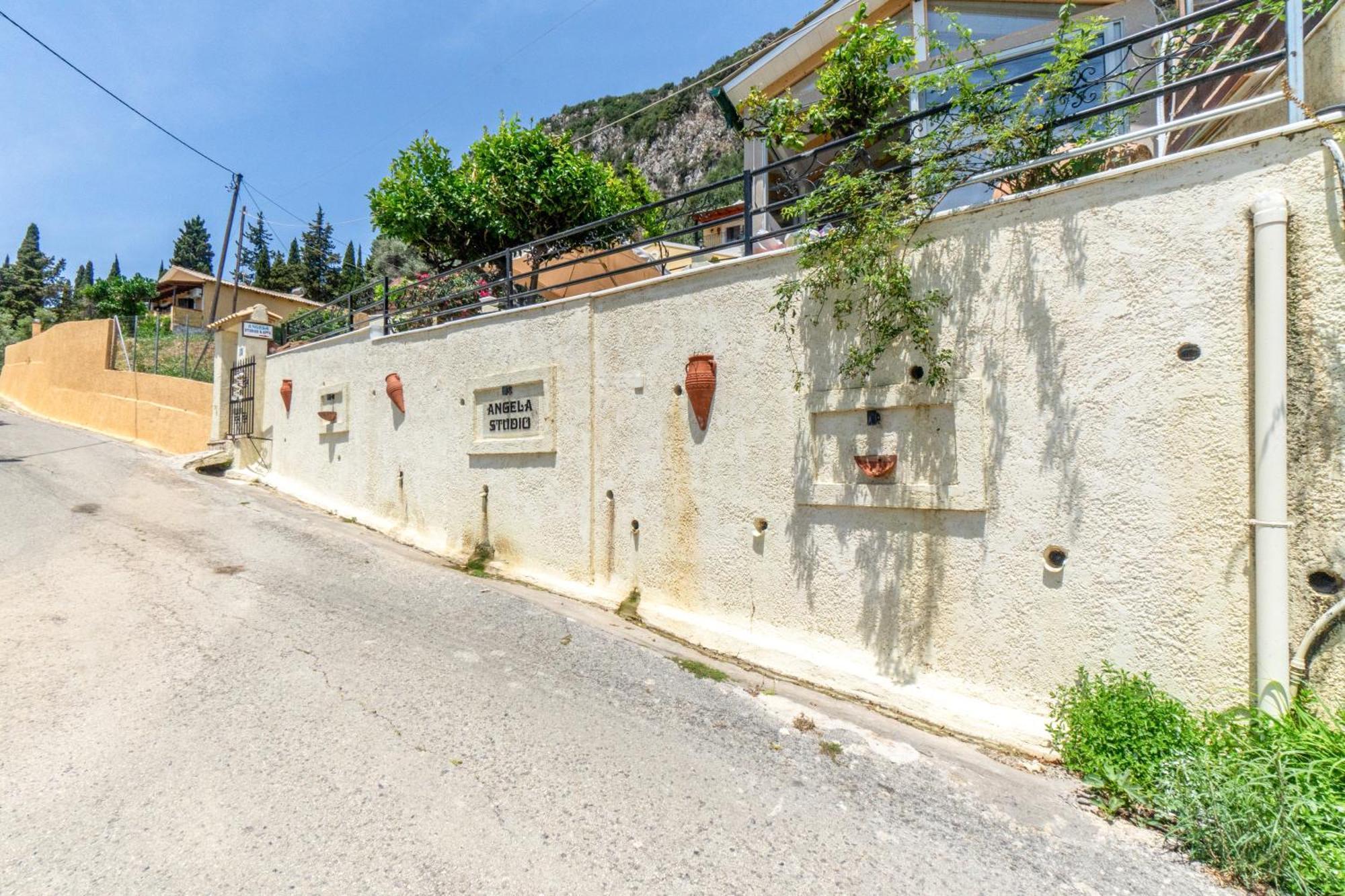 Villa Angela Panorama Palaiokastritsa Esterno foto