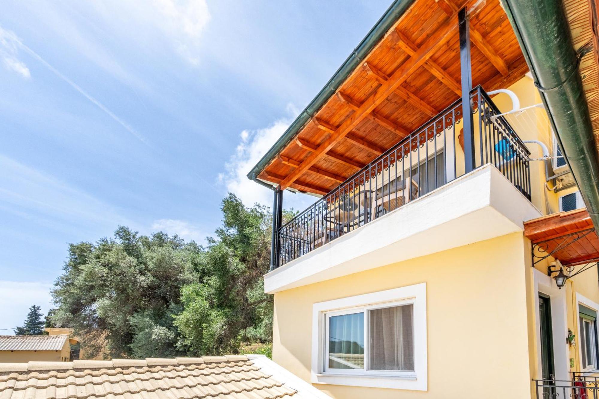 Villa Angela Panorama Palaiokastritsa Esterno foto