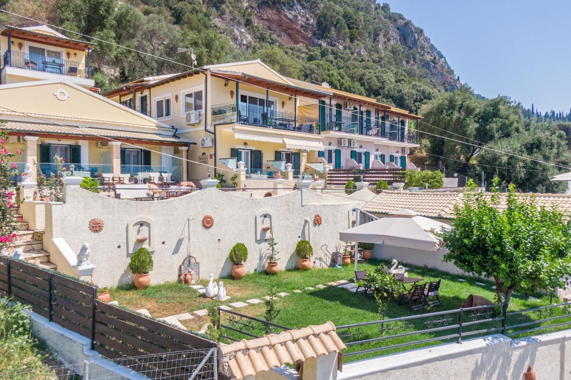 Villa Angela Panorama Palaiokastritsa Esterno foto