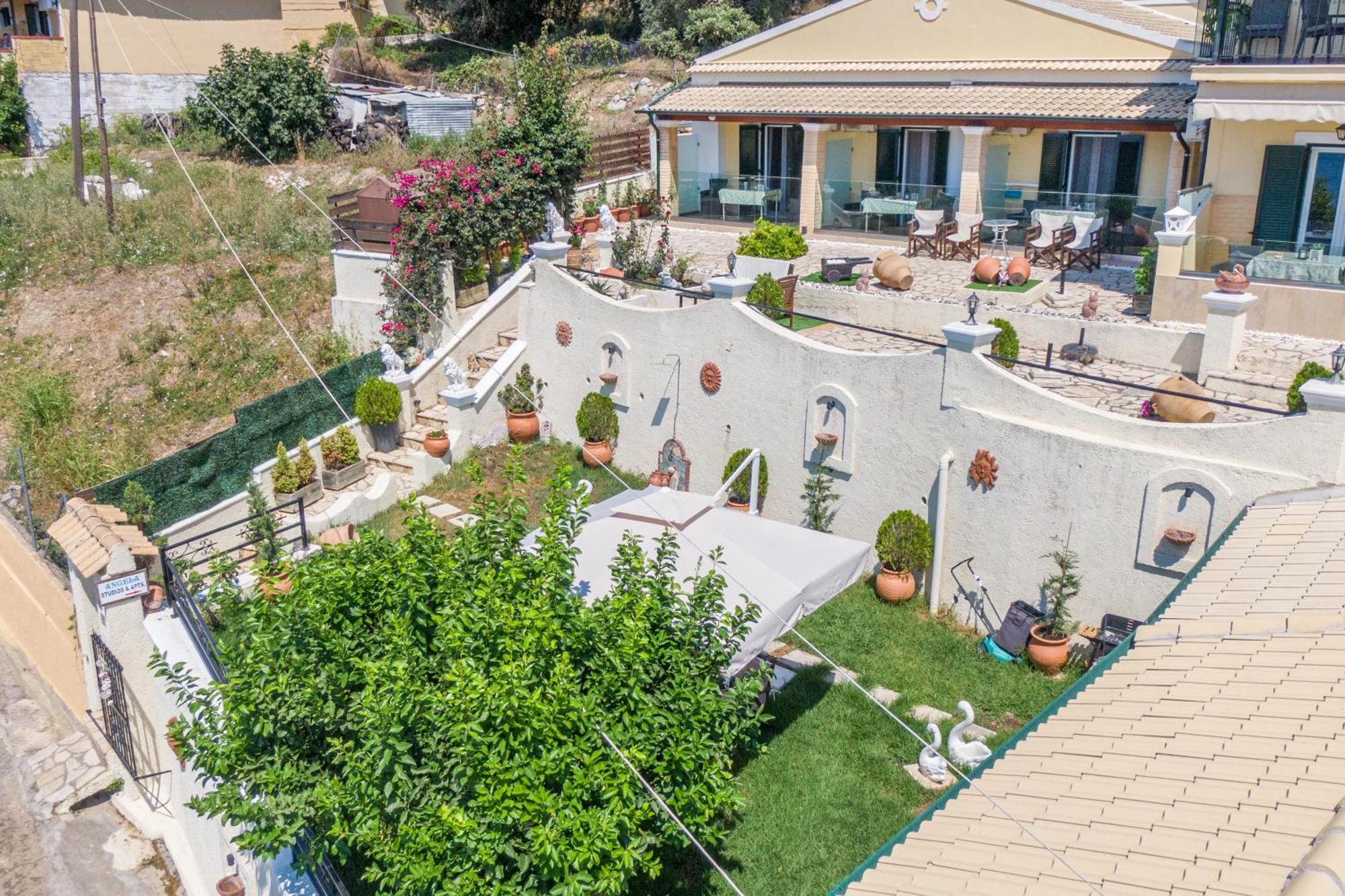 Villa Angela Panorama Palaiokastritsa Esterno foto