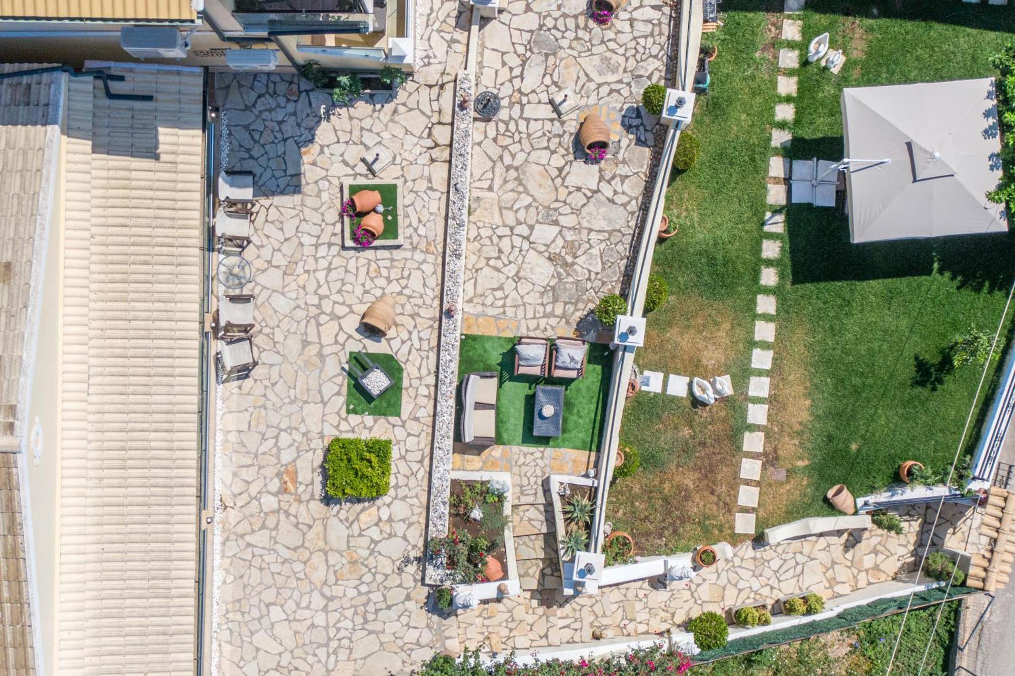 Villa Angela Panorama Palaiokastritsa Esterno foto